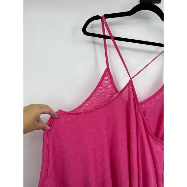 We The Free Pink Sandy Tank Top Sleeveless Relaxed Fit Women's Size Medium NEW - Image 5