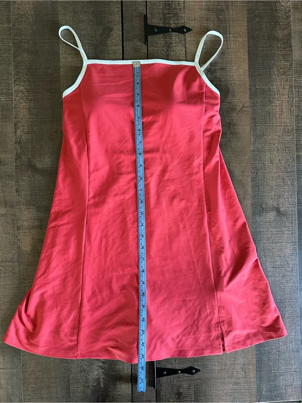 Old Navy Active PowerSoft Tennis Dress Built-In Shorts Go-Dry Pink Women's S - Image 5