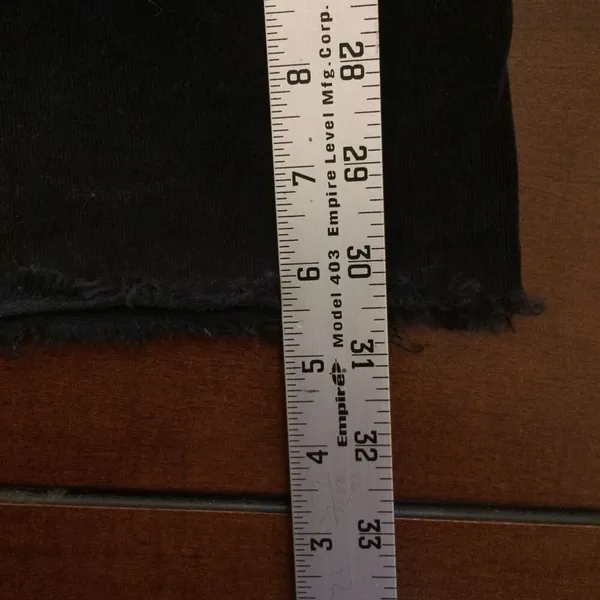 Free People we the free corduroy flare pants 27 black raw hem - Image 3