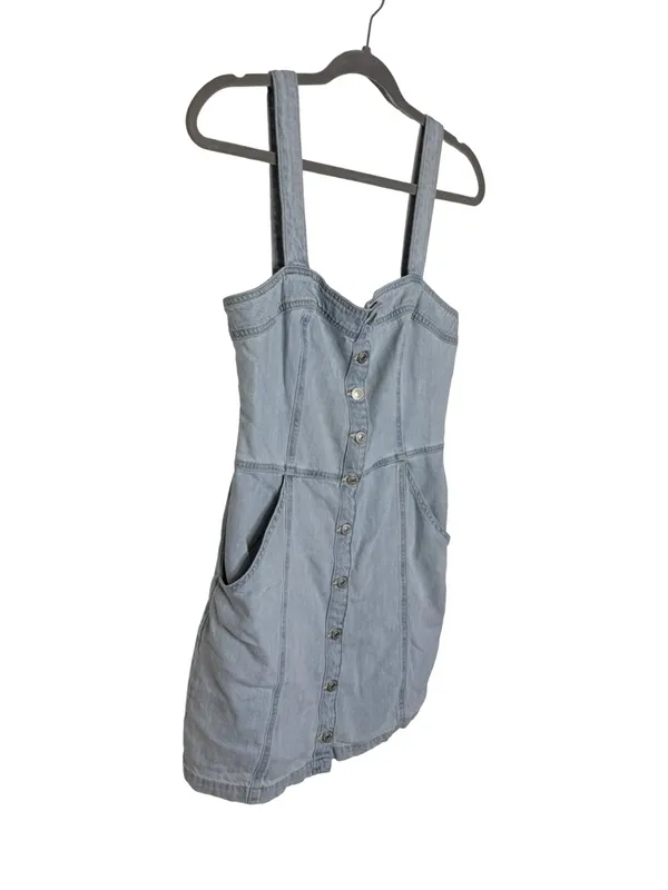 ✨ Levi’s Drea Denim Button Front Mini Dress Size Small‎ ✨ - Image 3