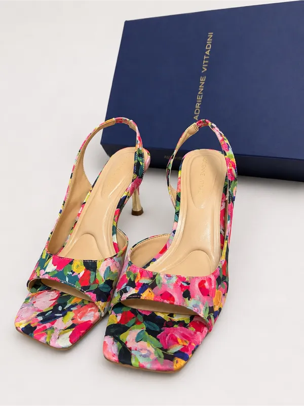 👠Adrienne Vittadini | Floral Slingback Heel-(NWT)👠 - Image 3