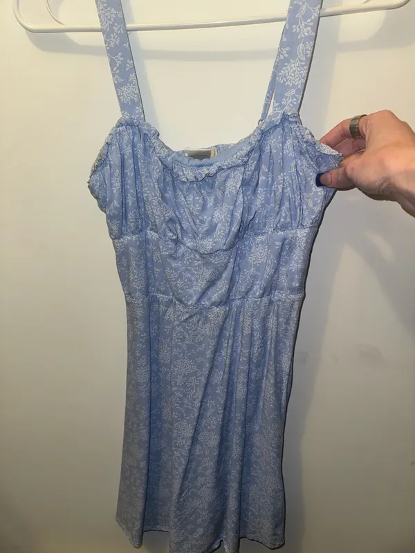 Altar'd State Blue Floral Dress - Image 2