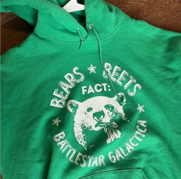 The office themed graphic hoodie - Image 3