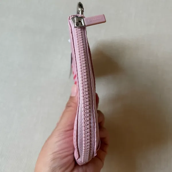 Lululemon Clippable Card Pouch - Pink Haze - Image 7