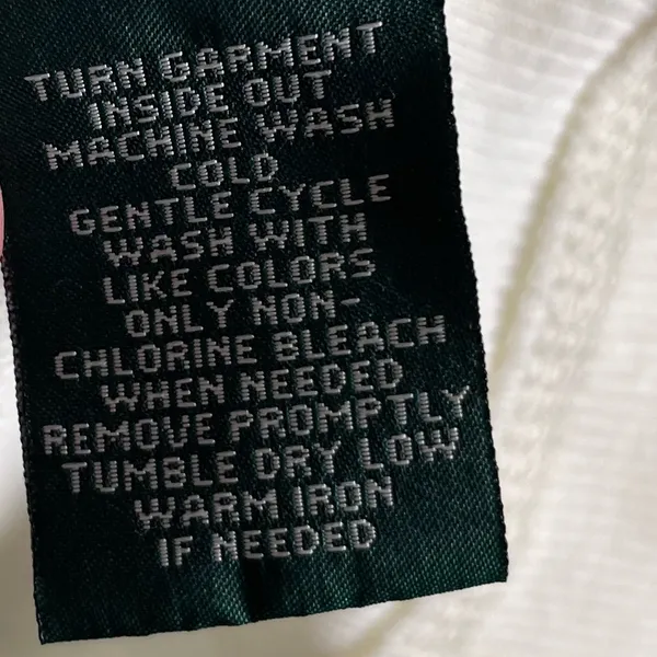 Vintage LRL Lauren Jeans Co Ralph Lauren Ribbed Elbow-Patch Top Size Small Ivory - Image 7