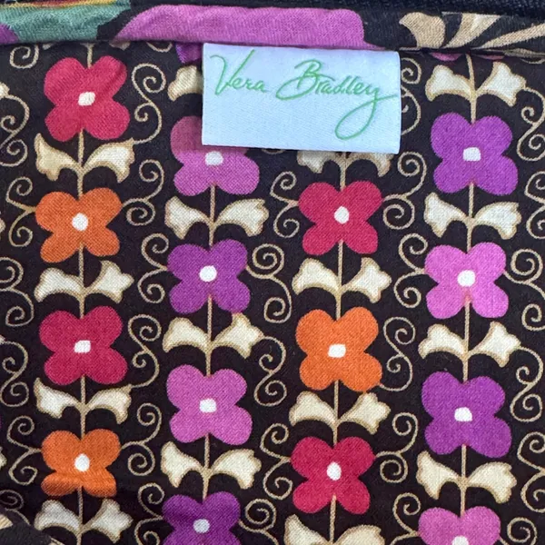 Vera Bradley Rhythm and Blues Quilted Tablet Sleeve Case Floral Purple - Image 4