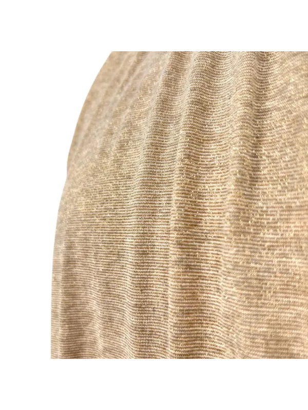 Michael Stars Metallic Gold Halter Dress Beach Resort Party Cream Beige Size XS - Image 9