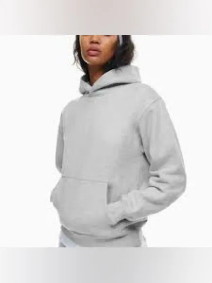 TNA Light Gray Hoodie Pullover 948 Size M - Image 2