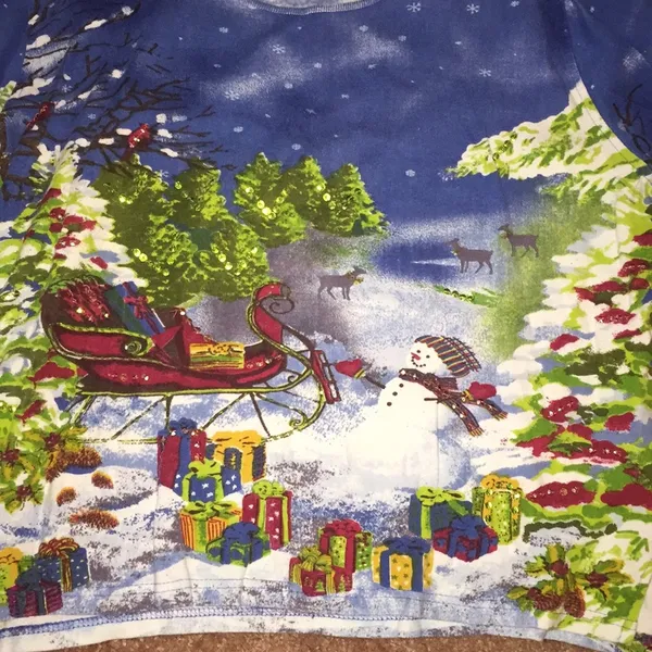 Christmas top Size 1X - Image 3