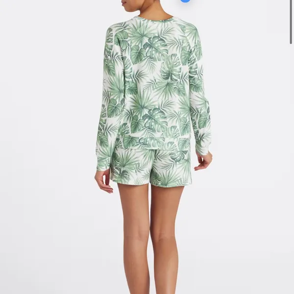 SEEING STARS Evie Sleep & Lounge Long Sleeve Top and‎ Drawstring Short Set - Image 3