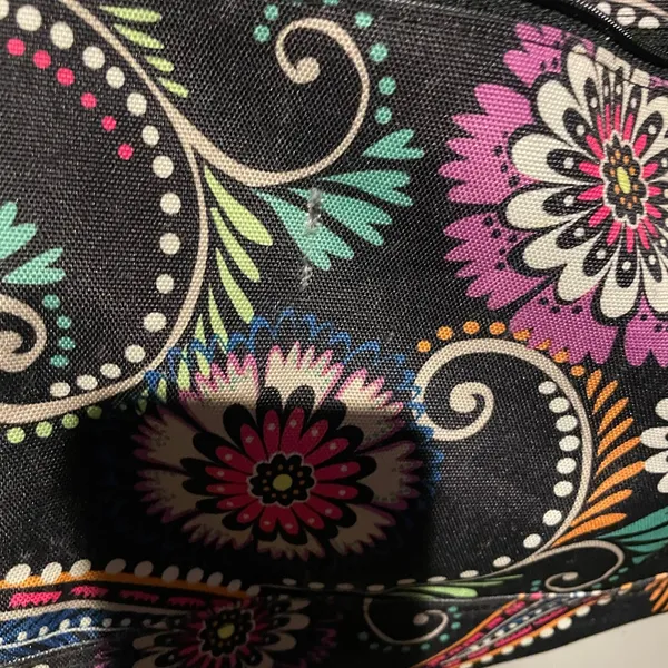 VERA BRADLEY Lighten Up Essential Backpack Bandana Swirl Pattern Computer Bag - Image 5