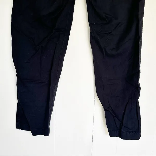 GAP Easy Pant Cotton Blend Drawstring Lightweight Black XS - Image 6