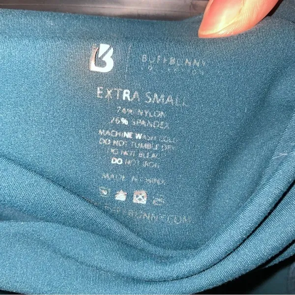 Buffbunny Leggings Womens Size XS Blue Pockets Athleisure Gym Outdoor - Image 7