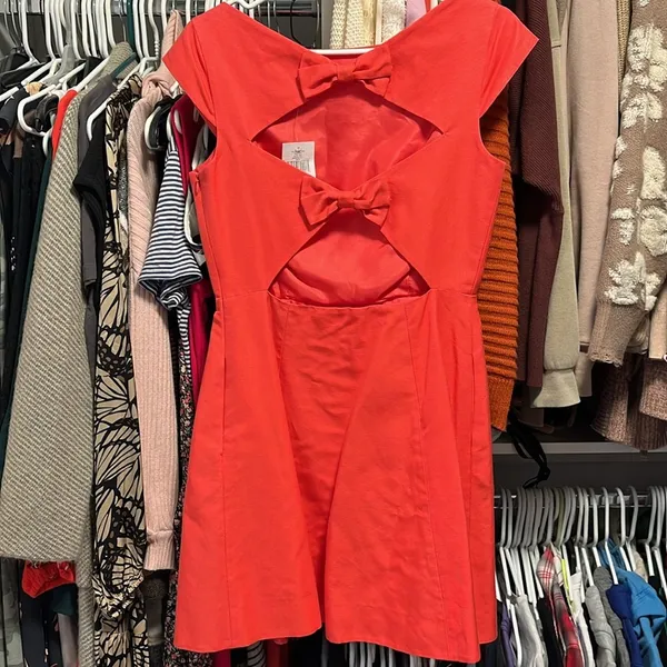 NWT Kate Spade Kite Bow Back Dress - Image 4