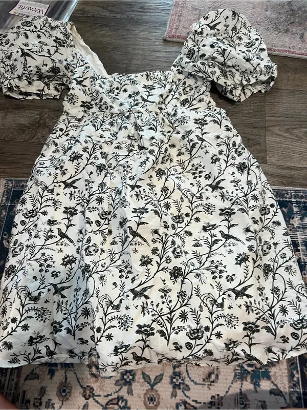 Urban Outfitters Laura Ashley Penelope Toile Cottagecore Babydoll Dress - Image 7