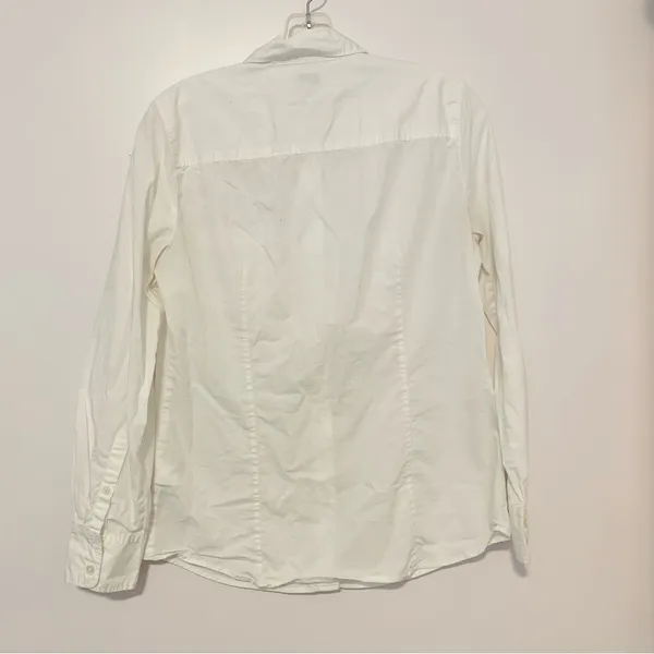 J Crew Button-up cotton poplin shirt in signature fit - Image 2