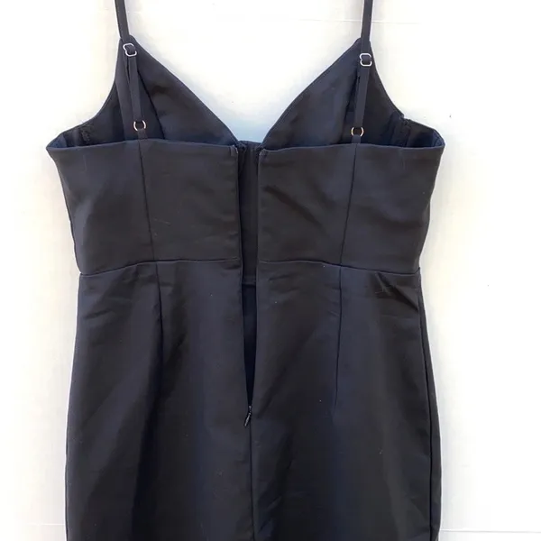 Princess Polly Womens Size 10 Novella black Mini Dress Bodycon - Image 6