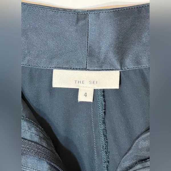 Like New! THE SEI Wide Leg Trouser, size 4 Black - Image 6