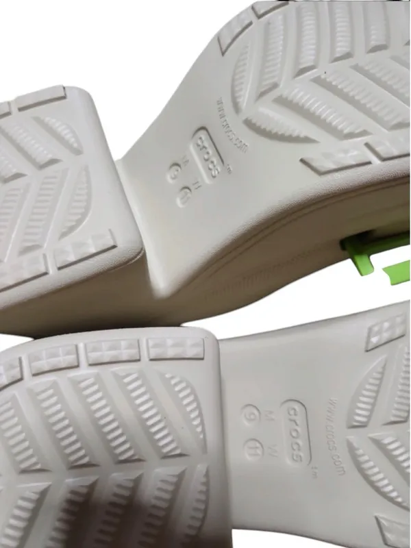 New Crocs Siren Platform Heeled Clogs Bone Ivory Brat Y2K cottagecore Grandma - Image 11