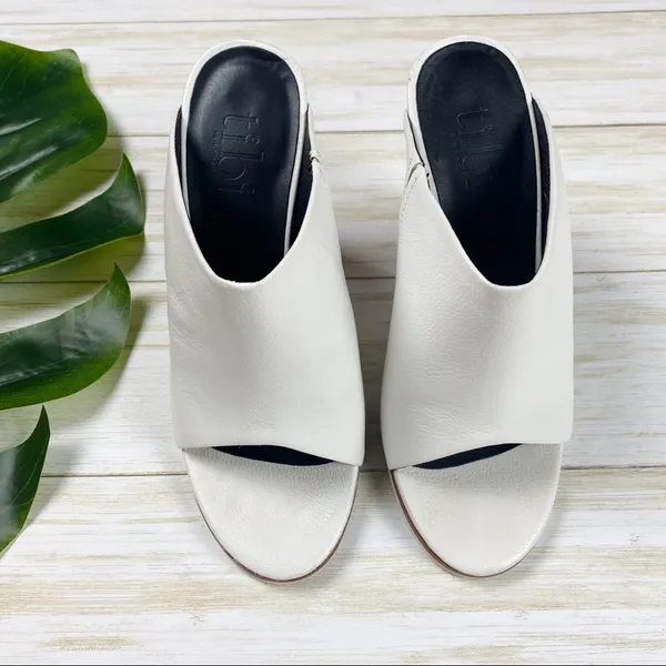 Tibi ivory Bee woman’s mule heel - Image 5