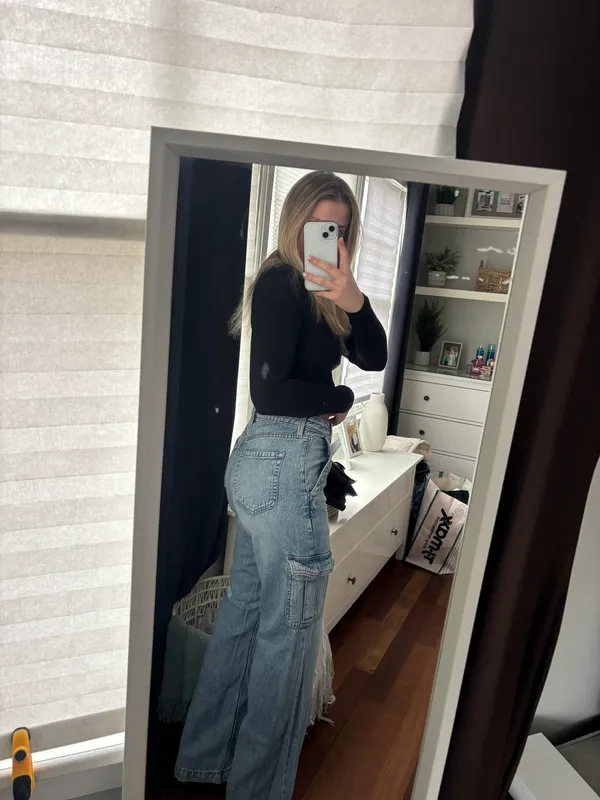 Aeropostale High Rise Wide-Leg Pant - Image 2