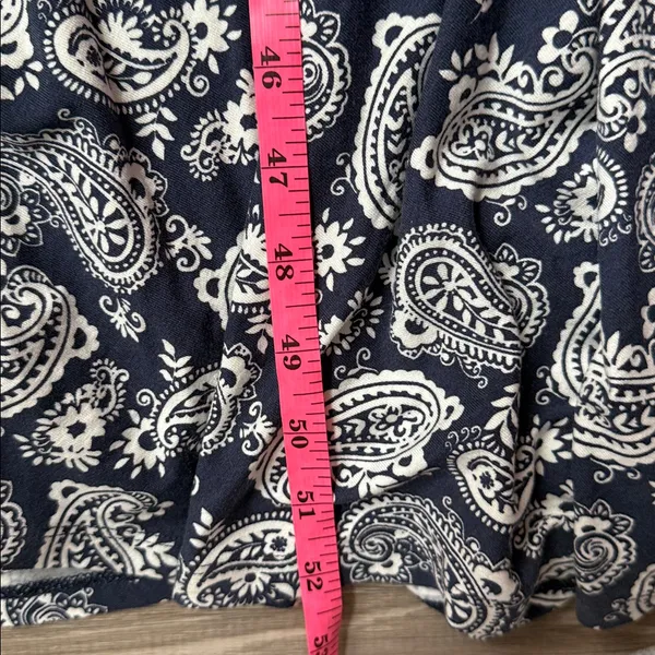 BODEN Ruffle Jersey Maxi Dress 8 Blue - Image 12