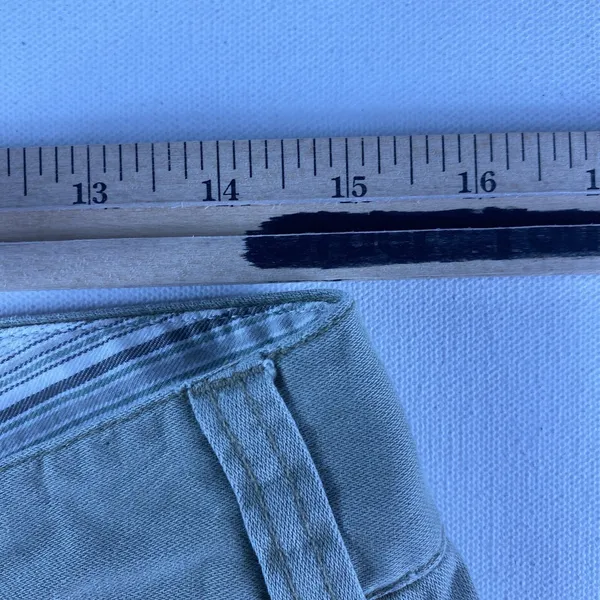Columbia Pants Womens 12 Tan Chino 27" Inseam Cotton Polyester Hiking READ - Image 7
