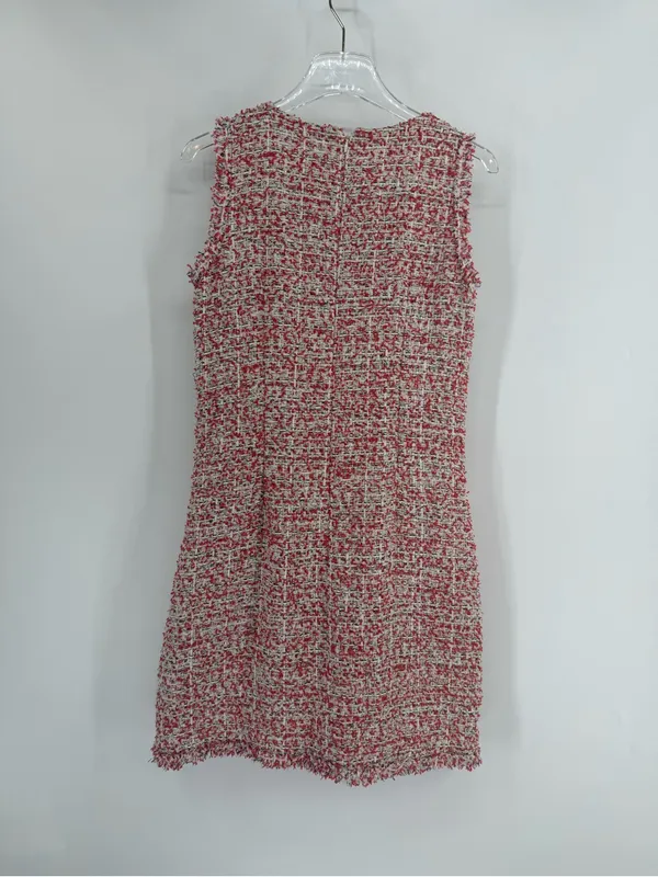 Ann Taylor Petite Textured Tweed Shift Dress size 6t NWT - Image 4