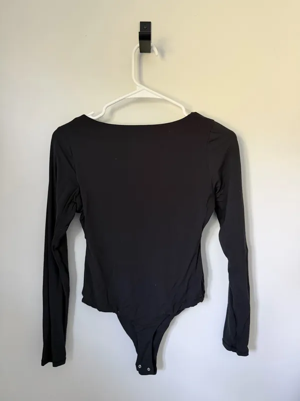 Black Bodysuit Size M - Image 2