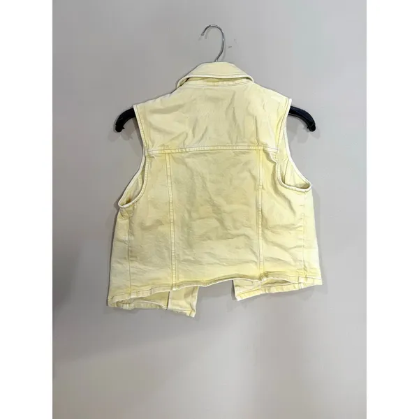 Tanya Taylor Parton yellow Vest Size 4 - Image 5