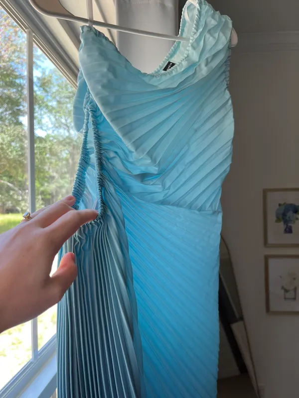 Midi Dress Blue - Image 2