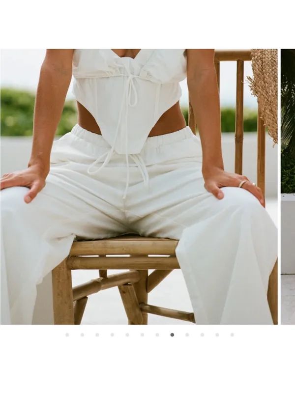 SABO Skirt Ginny Top in white small - Image 4