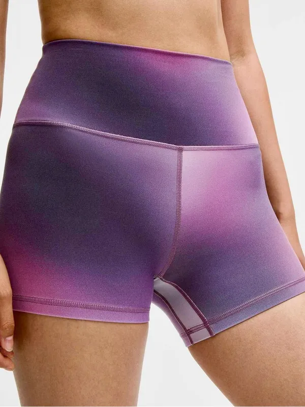 Lululemon Align High Rise Short Aurora Haze Purple Multi Size 12 NWT - Image 2