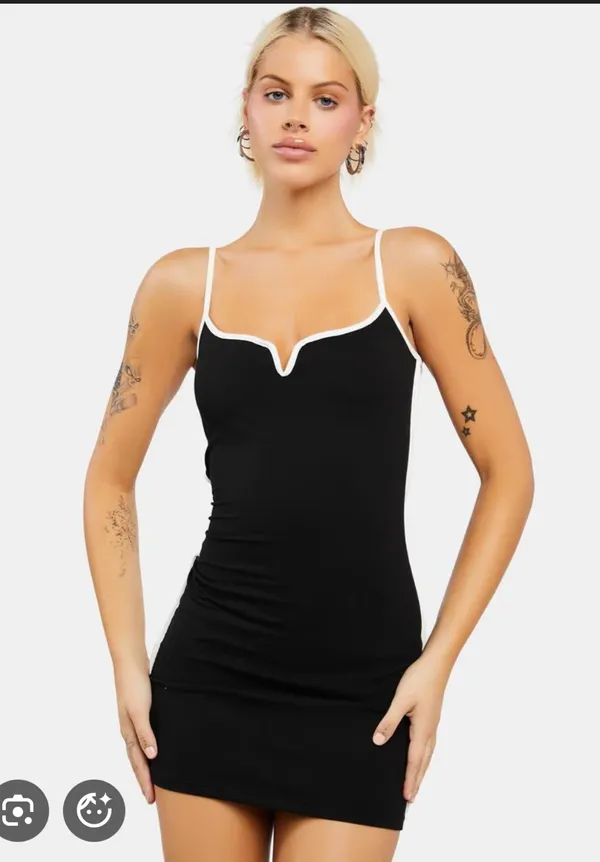Edikted Pascal Sweetheart Mini Dress - Image 3