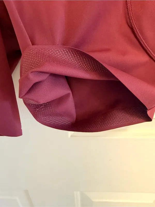 Lululemon Fast and Free High-Rise Short 6" *Pockets Burgundy bay Size 8 - Image 6