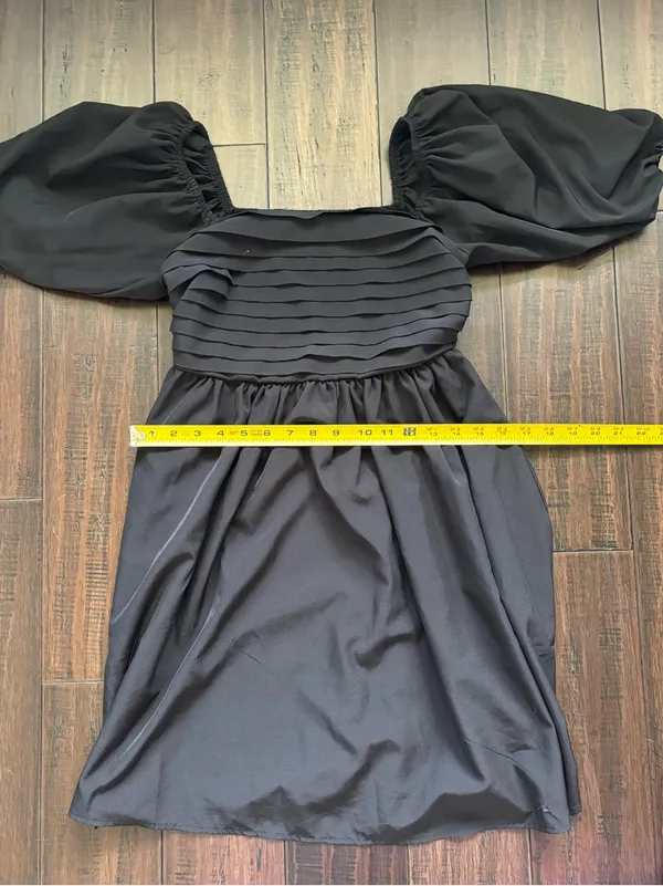 Amazon Black Midi Dress - Image 6