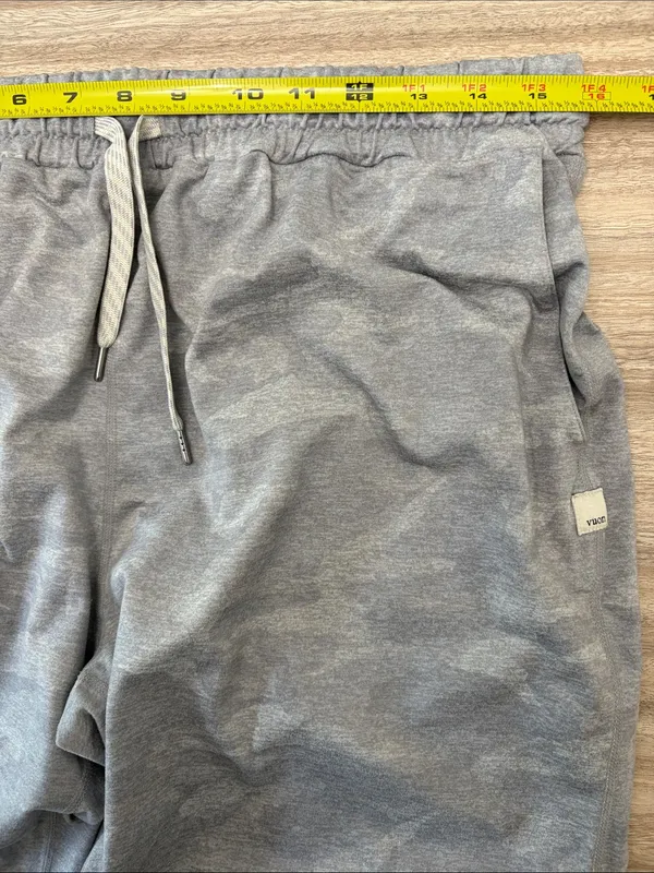 Vuori Light Grey Camo Jogger Pants Women - Image 5