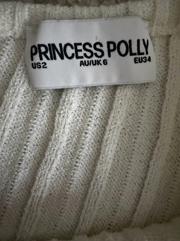 Princess Polly Top Long Sleeve Crop - Image 2