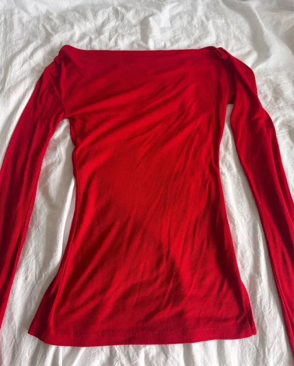 Pull & Bear Red Top - Image 2