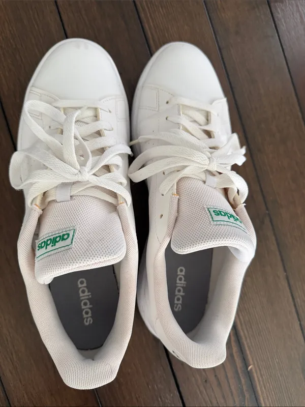 Size 10.5 - adidas Advantage Base Cloud White - Image 8