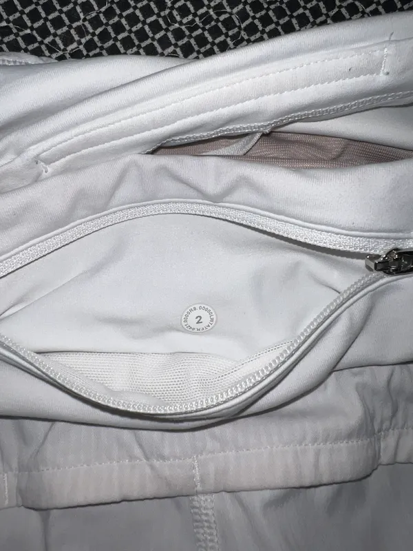 Speed Up Low-Rise Lined Short 2.5” in White - Image 4