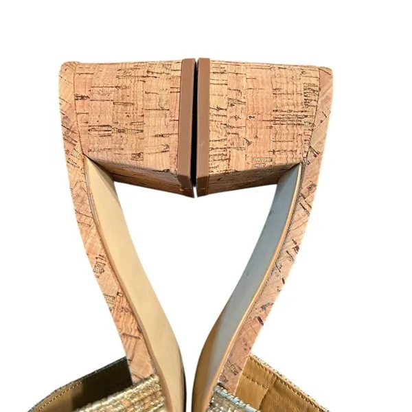 Steve Madden Brown Multi Slip on Block Heel Sandals(Size 8.5M) - Image 5
