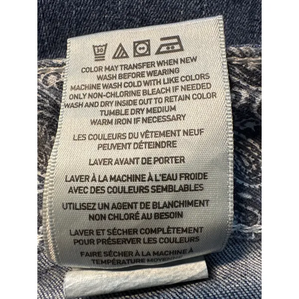 Ariat Real Denim Bootcut Jeans Dark Wash Contrast Stitch 33R‎ 10017510 - Image 7