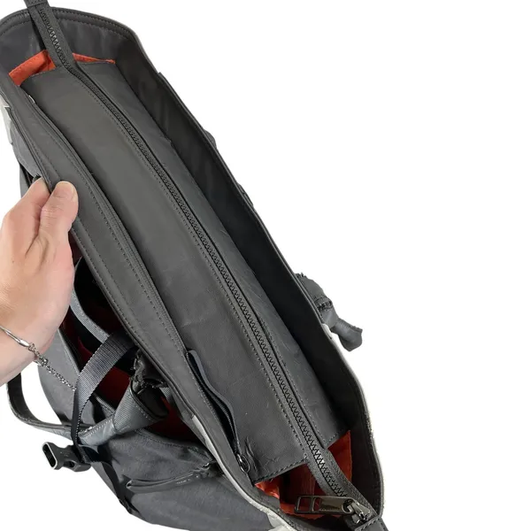 Lululemon Athletica Grey Colorblock Gym Tote Bag Large Shoulder Bag h2o *Flawed* - Image 13