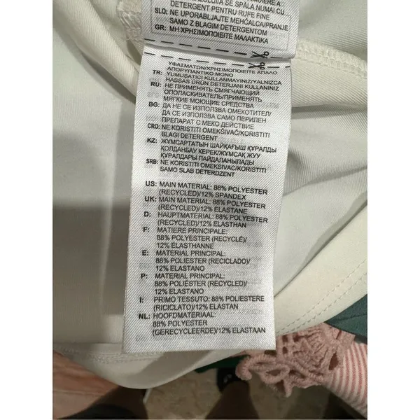 Adidas women's white‎ polo shirt size medium - Image 9