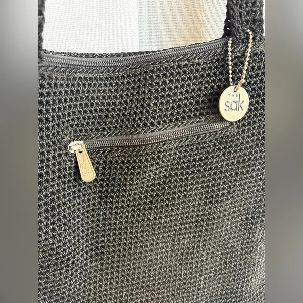 The‎ Sak Black Crochet shoulder bag with Hang Tag EUC - Image 4