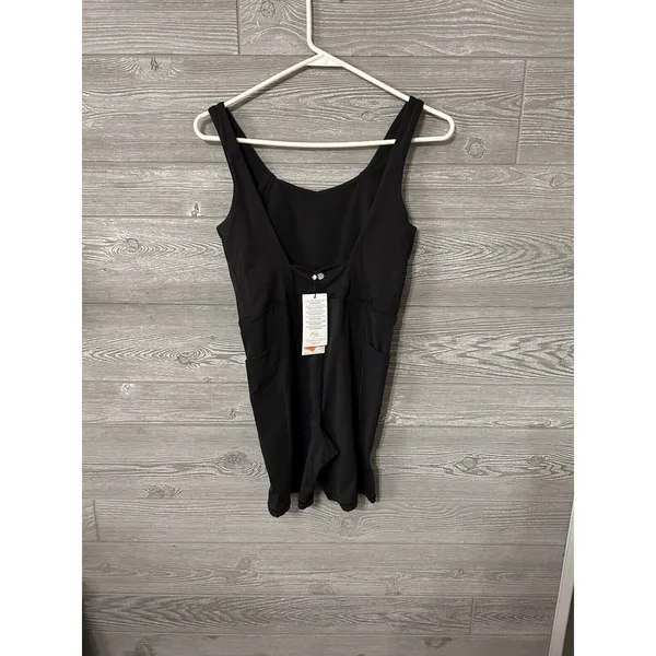 Calia Inspire Short‎ Bodysuit Pure Black Women's, Sz-M - Image 5