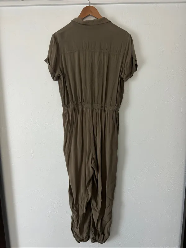 wild fable Olive Utility Painters Jumpsuit - Image 5