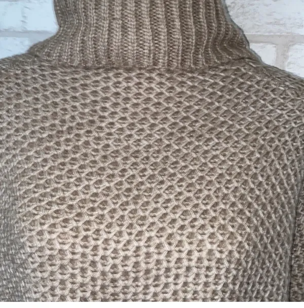 Honeycomb Sweater Brown Size XS - Image 2