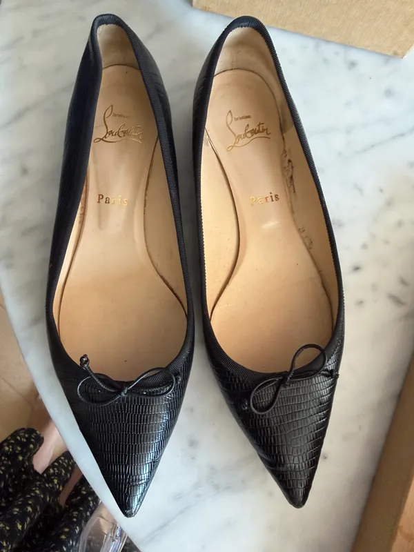 Christian Louboutin Hall Spiked Flats - Image 2